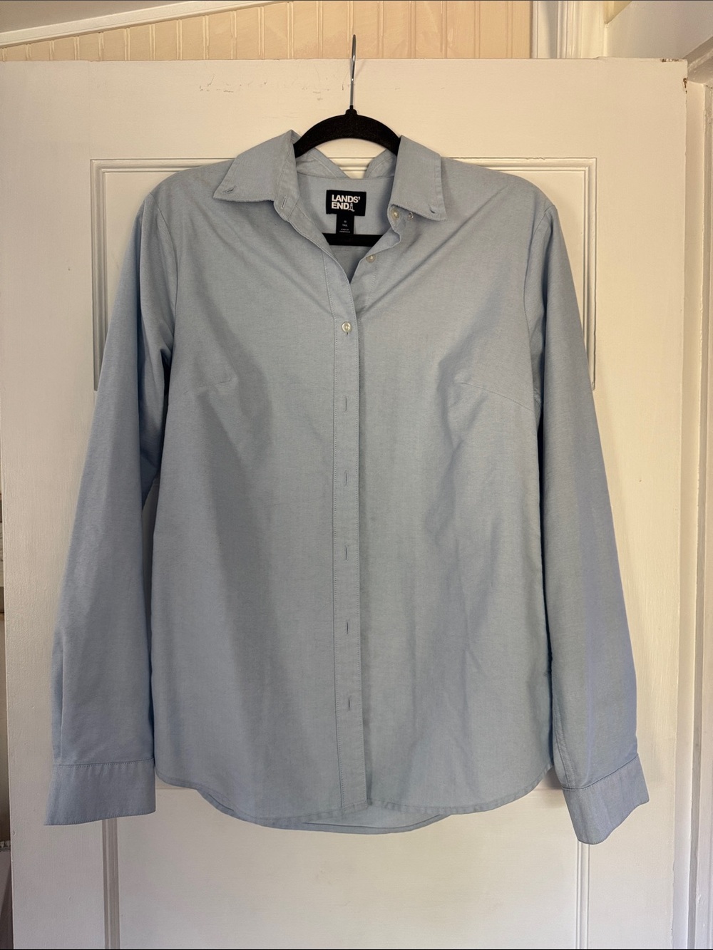 Lands' End Light Blue Button-Down Shirt